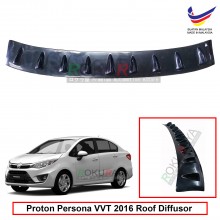 Proton Persona (2nd Gen) 2016 Vortex Generator Shark Fin Aerodynamic Rear Top Roof Diffuser Diffusor